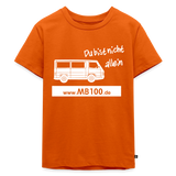 MB100.de Forums Kinder T-Shirt - Orange 